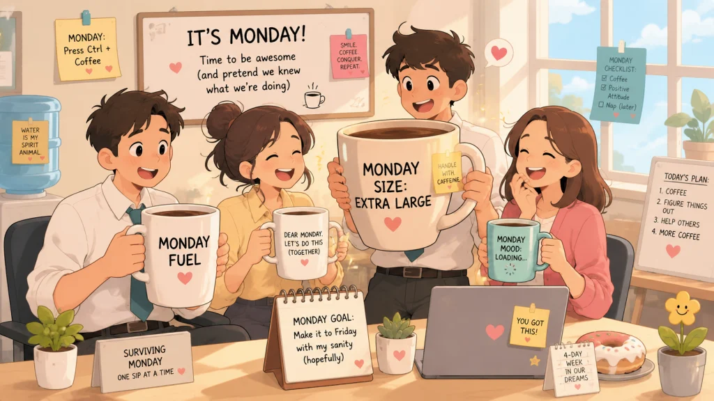Funny But Warm Monday Messages