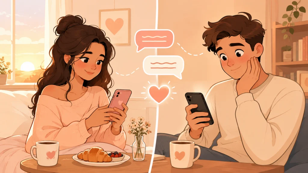 Good Morning Messages From Her To Him