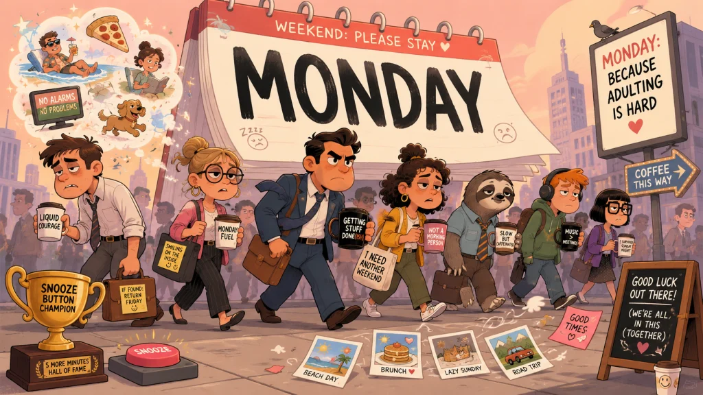 Sarcastic Monday Morning Messages