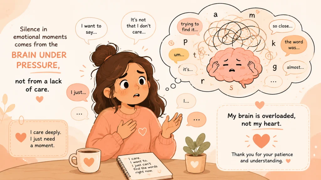Why We Lose Words at the Moments That Matter Most (And What to Do About It) 1 What-Your-Brain-Is-Actually-Doing