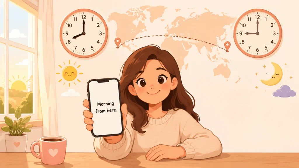 When You Are In Completely Different Time Zones