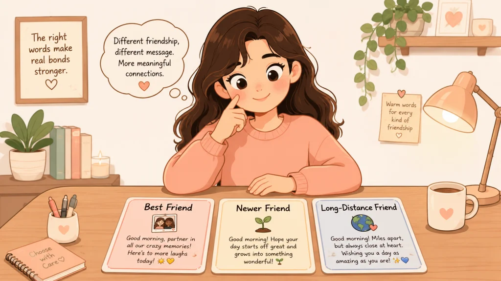 Why Friendship Stage Changes What You Should Say