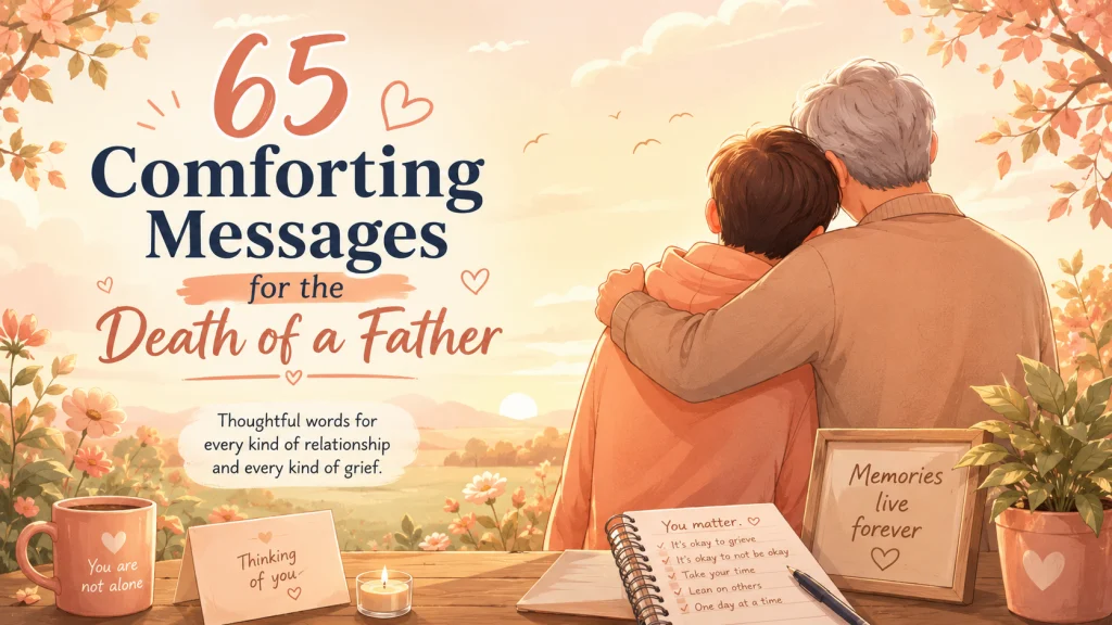 Comforting Messages For Death Of A Father