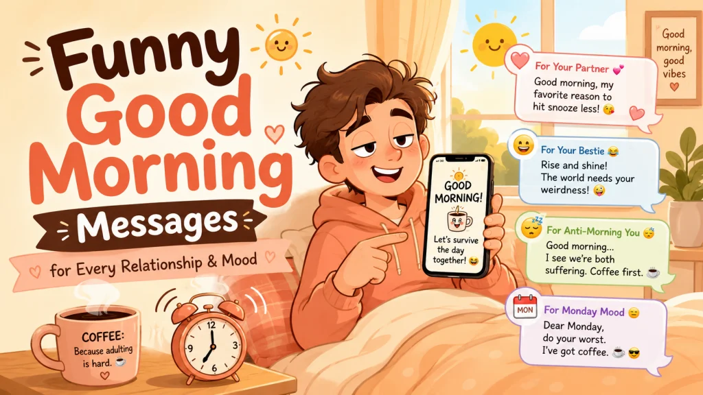 Funny Good Morning Messages