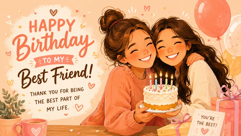 Happy Birthday Wishes For Best Friend