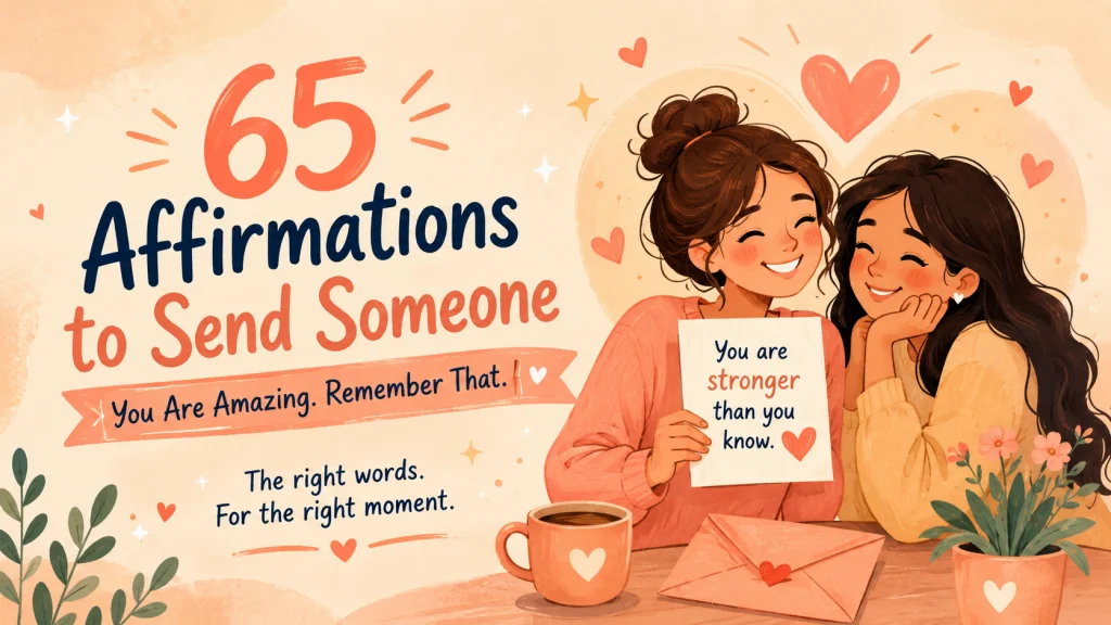 Positive Affirmations To Send Someone