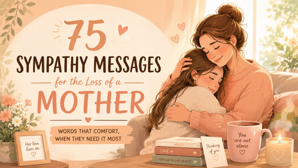 Sympathy Messages For Loss Of Mother