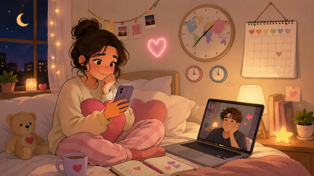 For The Early Stretch Of A New Long Distance Relationship