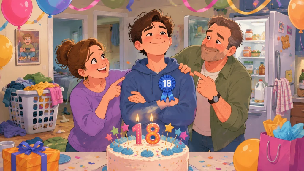 Funny 18th Birthday Messages From Parents