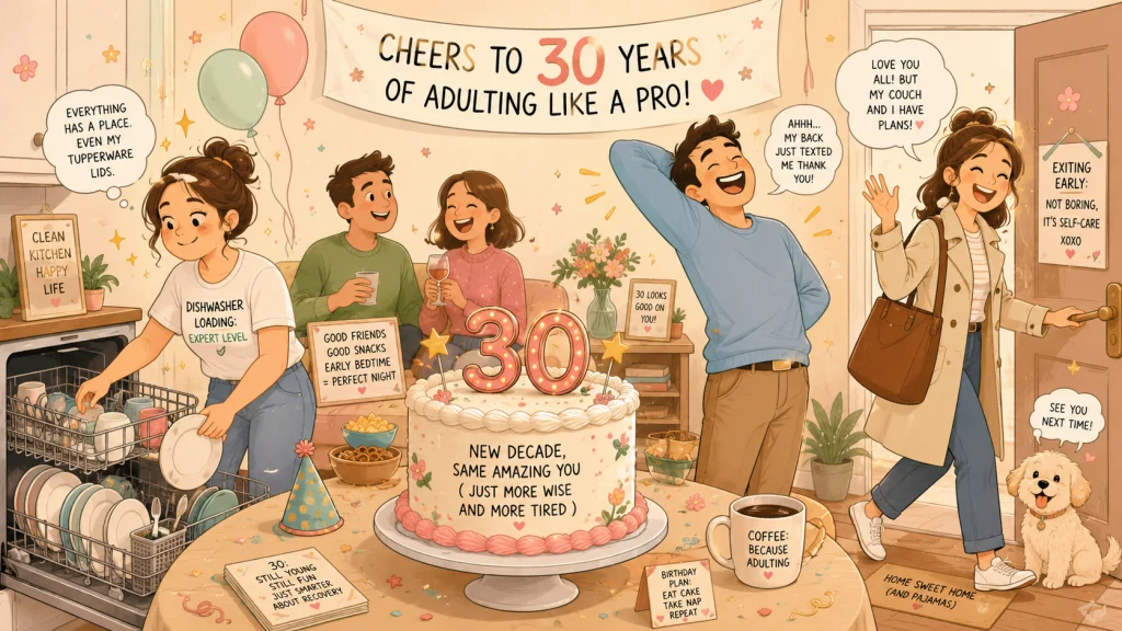 Funny 30th Birthday Messages