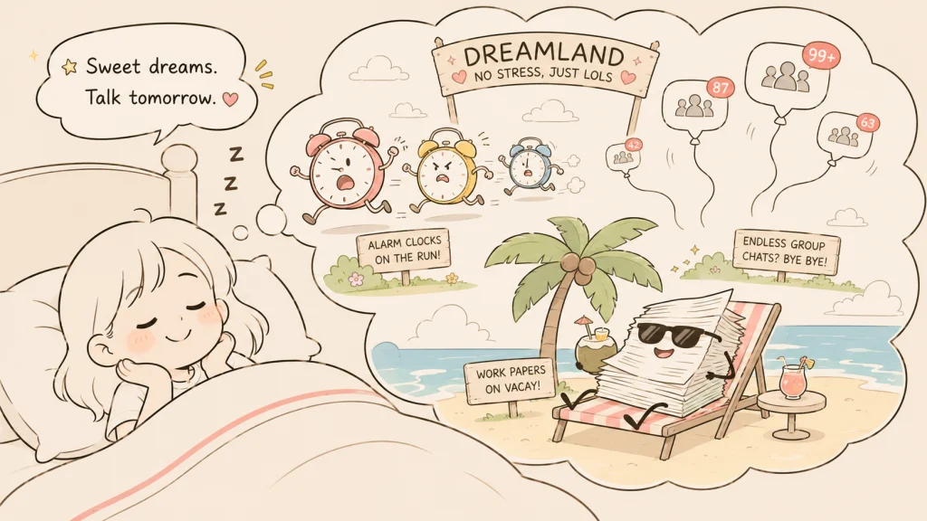 Funny Sweet Dreams Messages