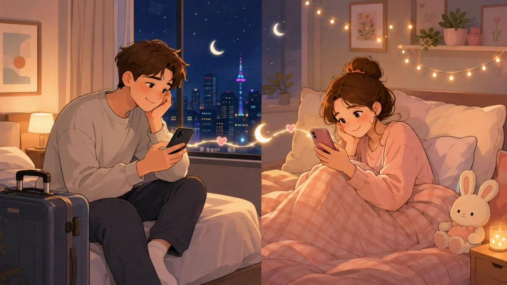 Long Distance Good Night Messages For Her