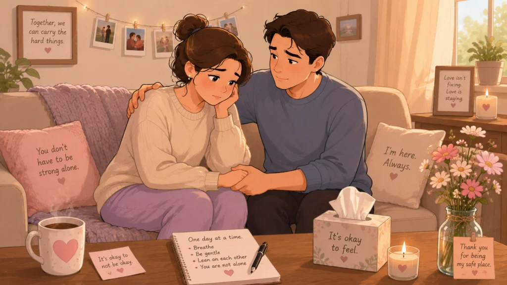 Love Paragraphs When Your Partner Is Going Through Something Difficult