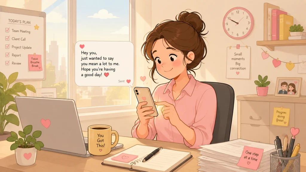 Short Love Messages For Texts Throughout The Day