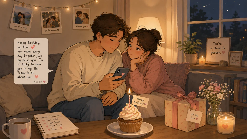 Short Romantic Birthday Messages