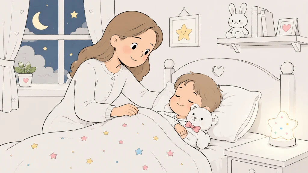 Sweet Dreams For A Child From A Parent