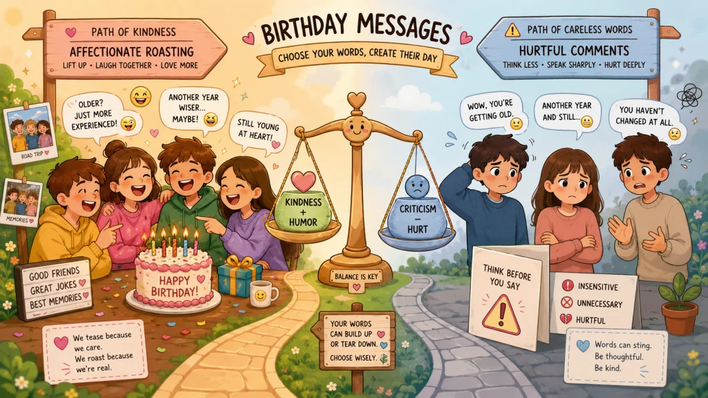 The Line Between Funny And Mean On Someones Birthday