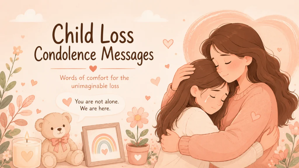 Child Loss Condolence Messages