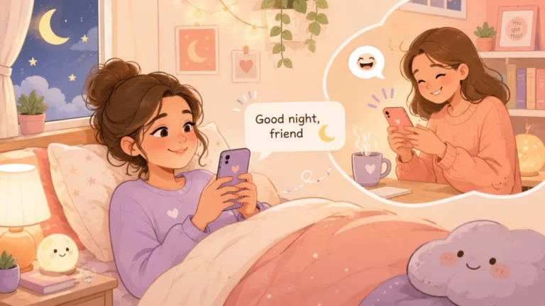 36 Good Night Messages to Send a Friend That Actually Feel Like You
