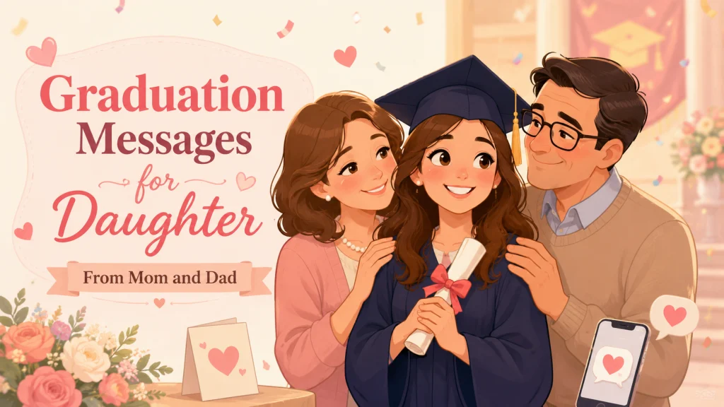 Graduation Messages For Daughter From Mom And Dad