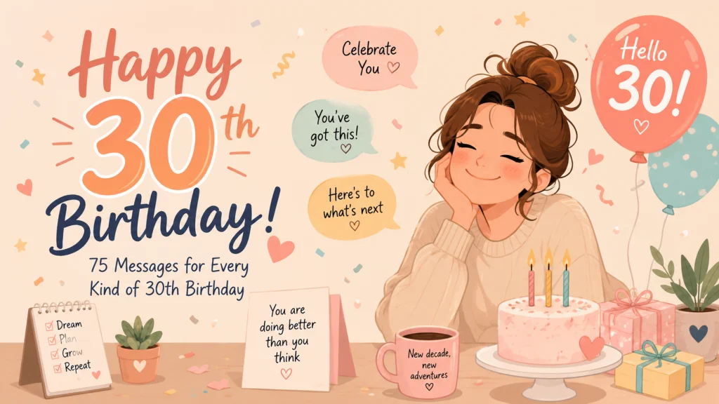 Happy 30th Birthday Messages