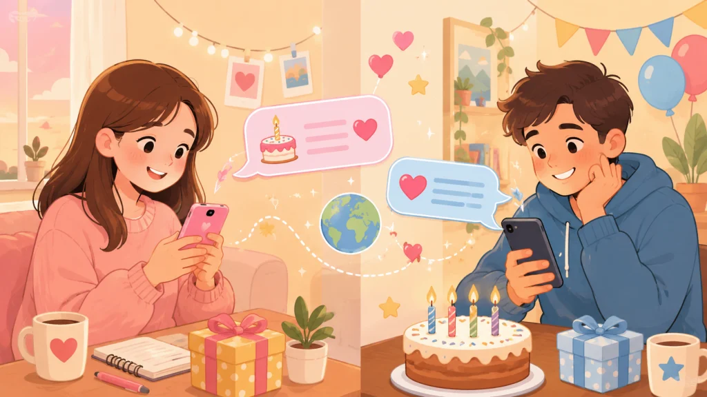 Happy Birthday Long Distance Message
