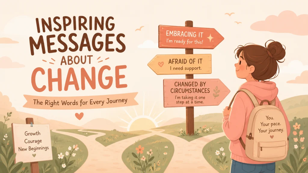 Inspiring Messages About Change