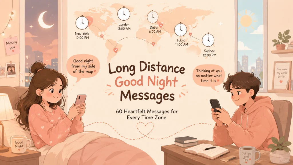 Long Distance Good Night Messages