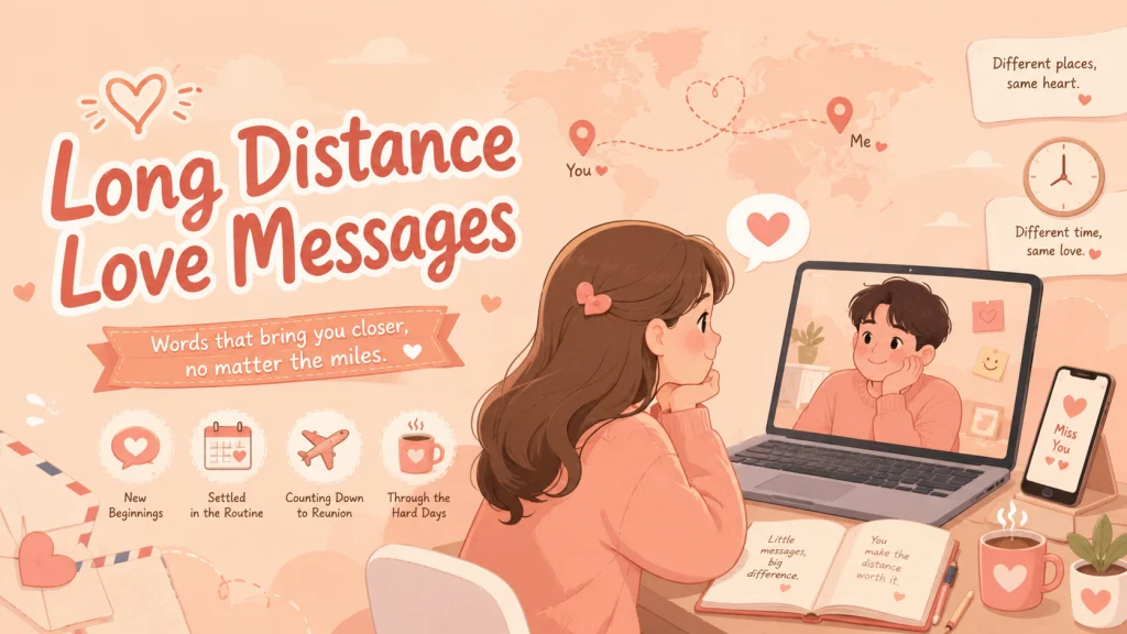 Long Distance Love Messages