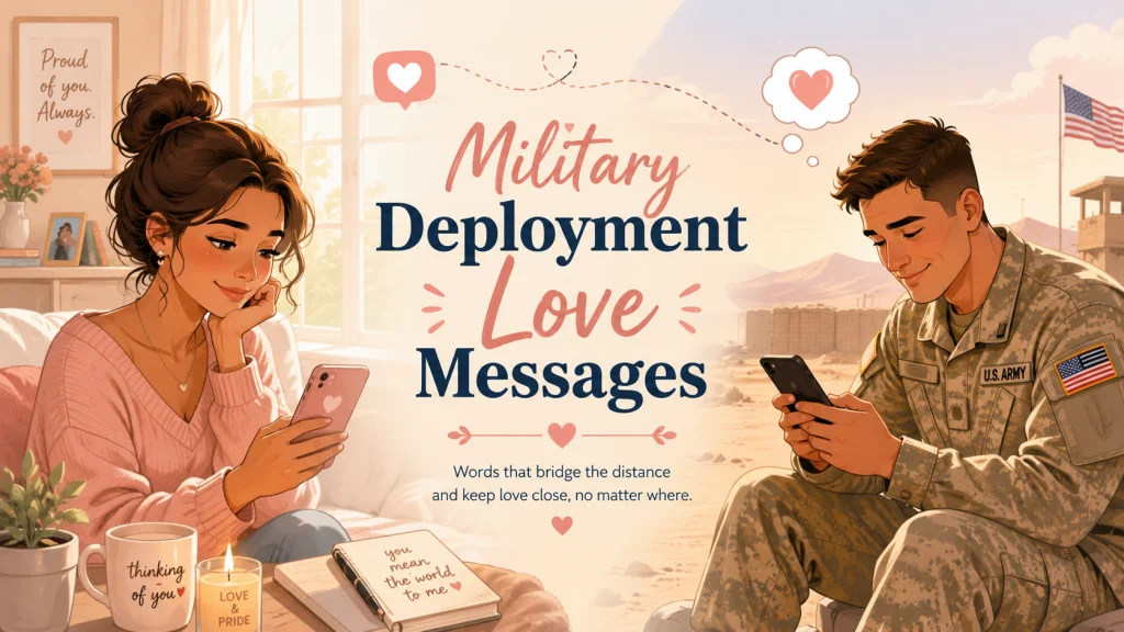 Military Deployment Love Messages