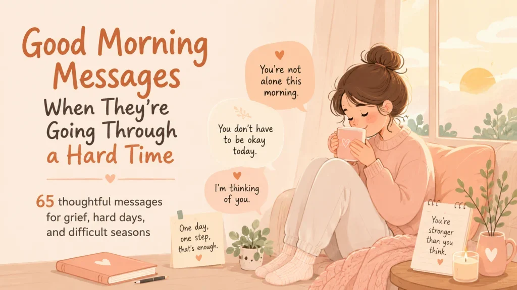 Morning Message When Someone Is Going Through A Hard Time