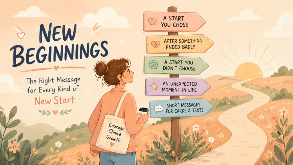 New Beginning Messages
