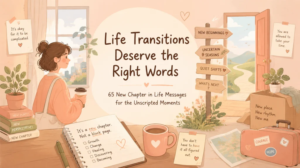 New Chapter In Life Messages