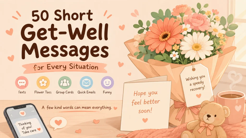 Short Get Well Messages
