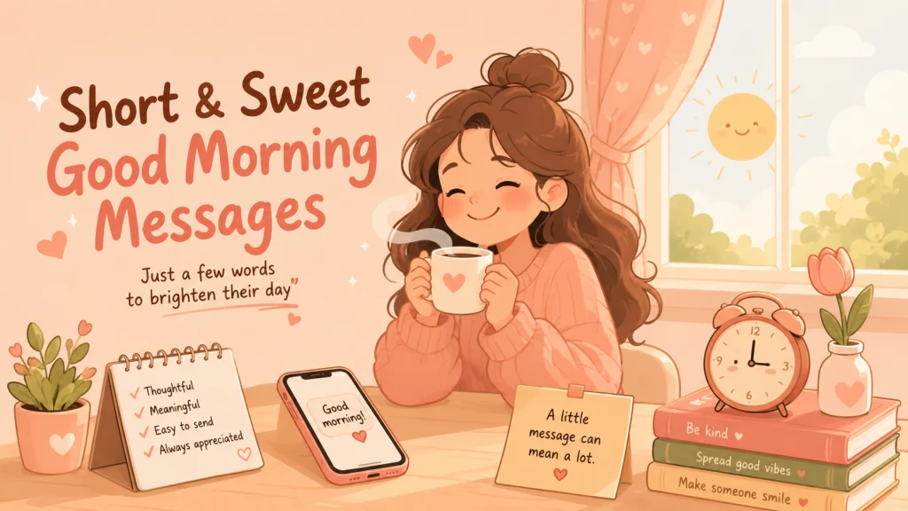Short Good Morning Messages