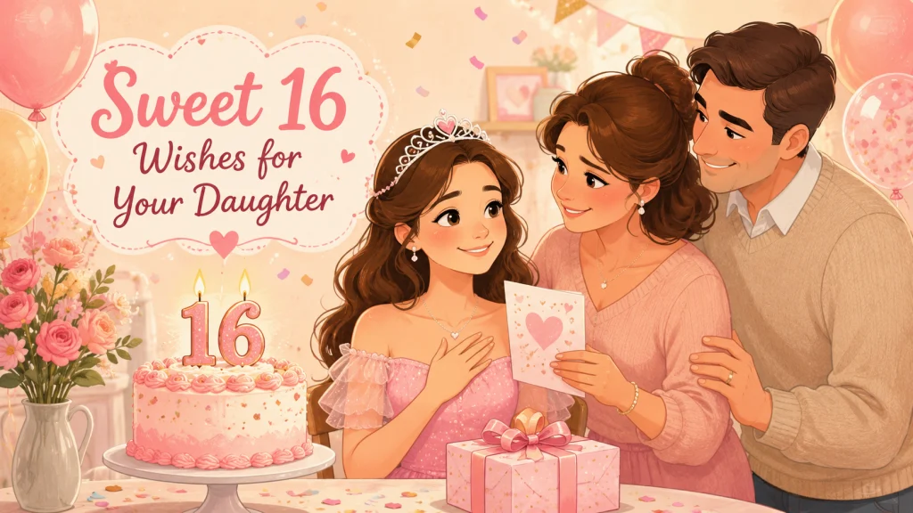 Sweet 16th Birthday Message For Daughter