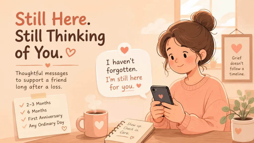 What To Say To Someone Who Is Still Grieving Months Later