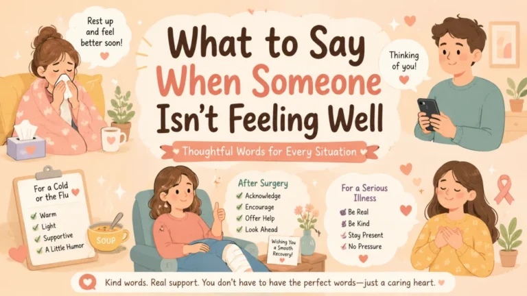 What to Write in a Get Well Card: Organized by What They’re Actually Going Through