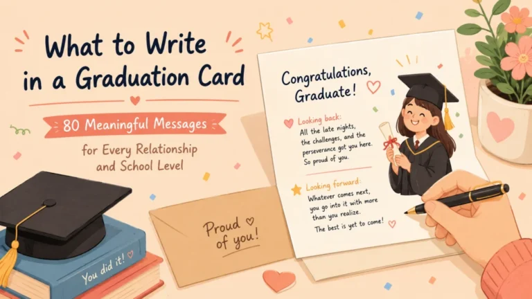 What to Write in a Graduation Card: 80 Messages That Go Beyond ‘Congratulations’