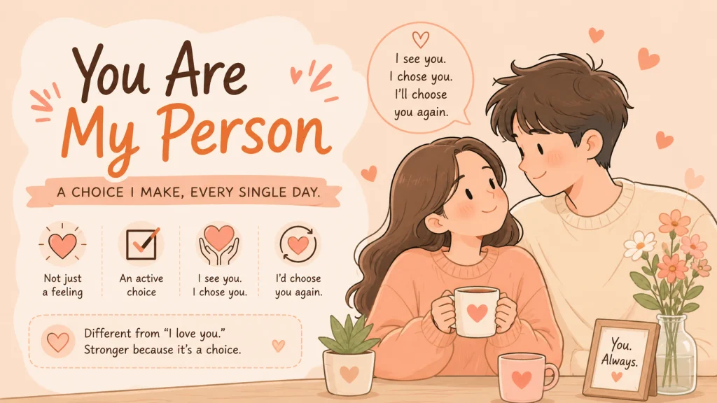 You Are My Person Messages