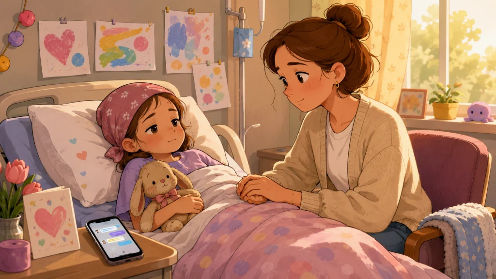 For A Child Who Is Seriously Ill Acknowledge Without Frightening