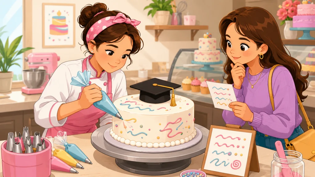 Getting The Words Onto The Actual Cake