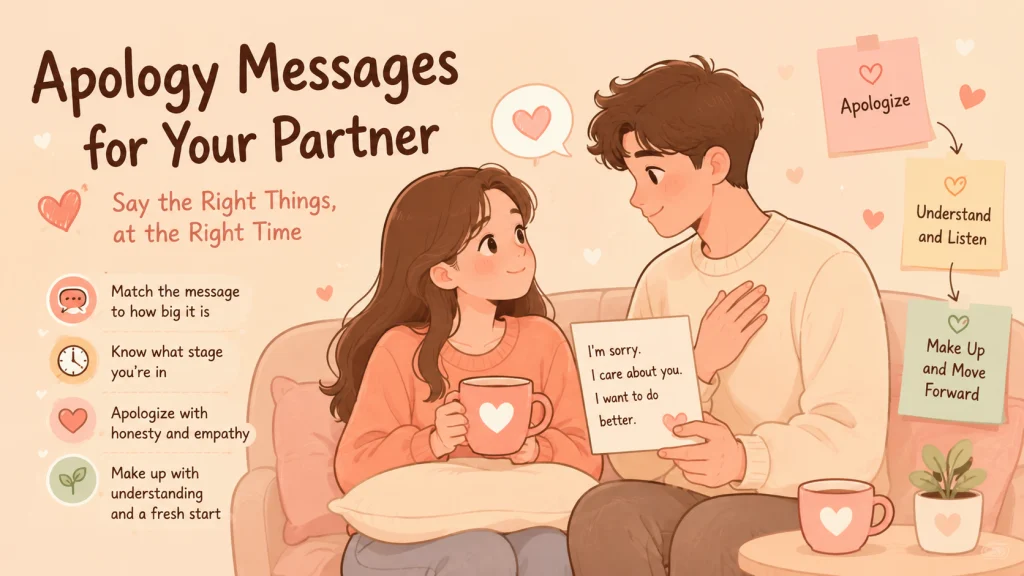 Apology Messages For Partner