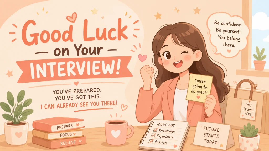 Good Luck On Your Interview Messages