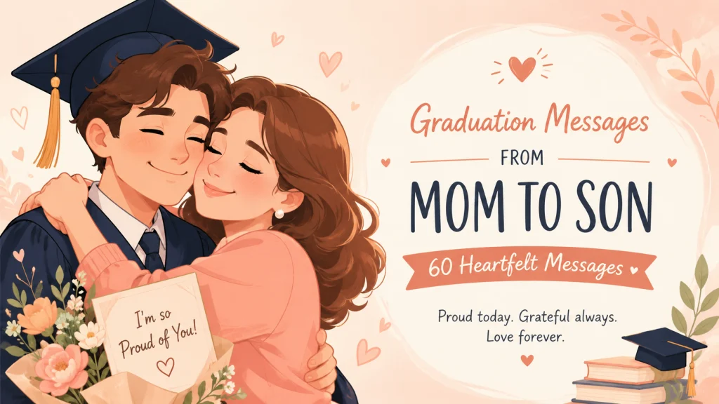 Graduation Message From Mom To Son