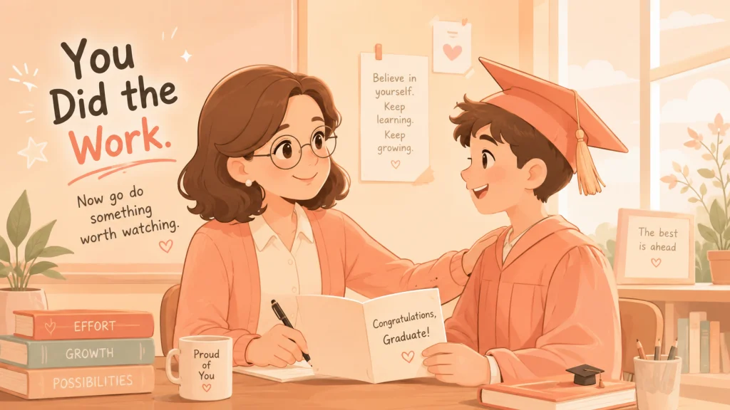 Graduation Message From Teacher To Student