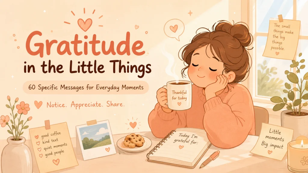 Gratitude For The Little Things