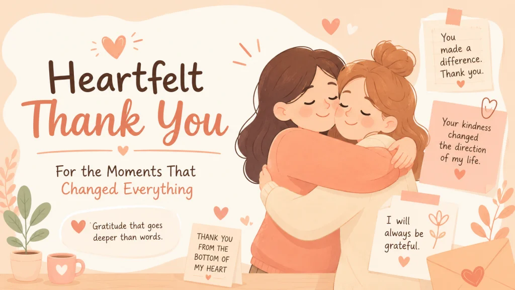 Heartfelt Thank You Messages