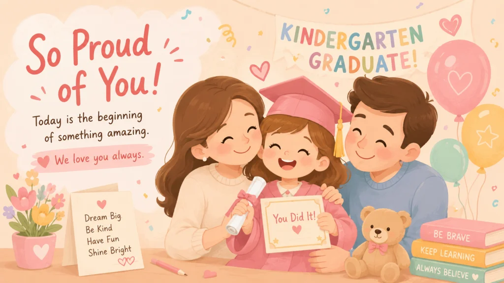 Kindergarten Graduation Message From Parents