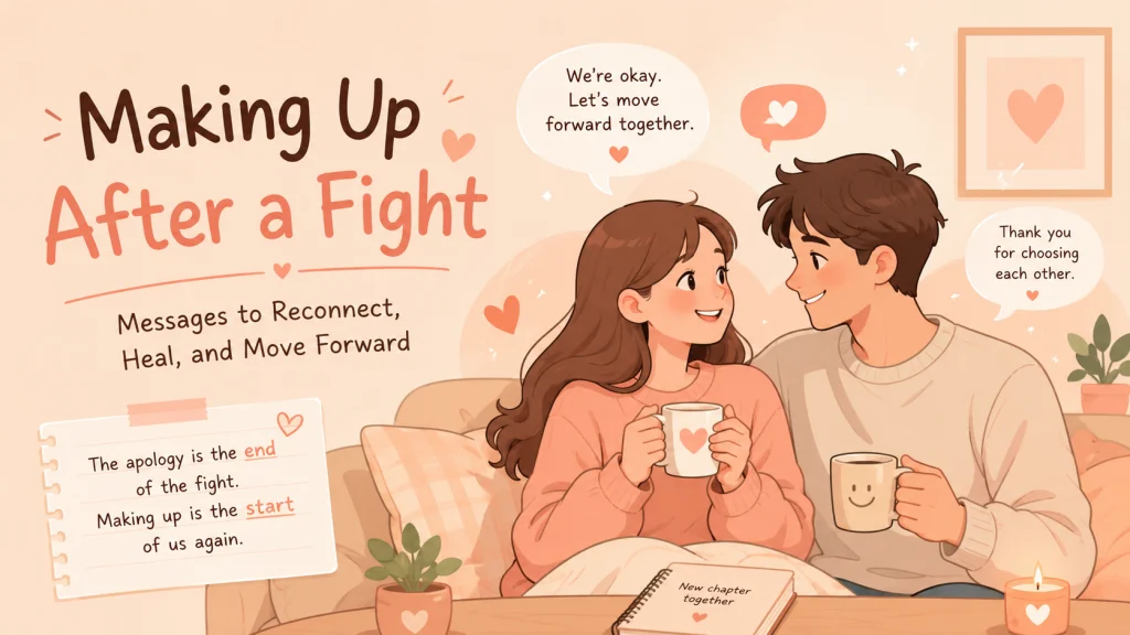 Making Up After A Fight